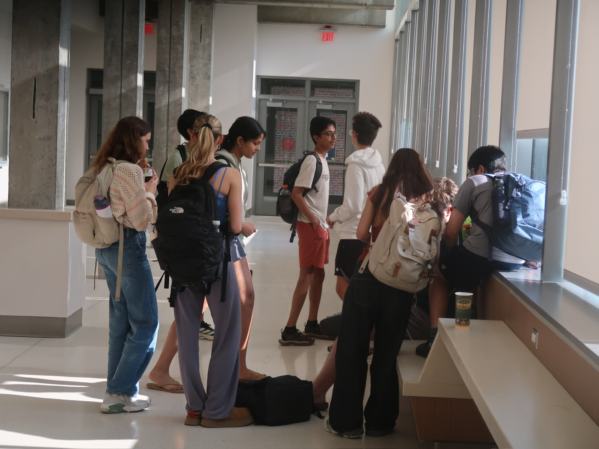Debate camp community moment