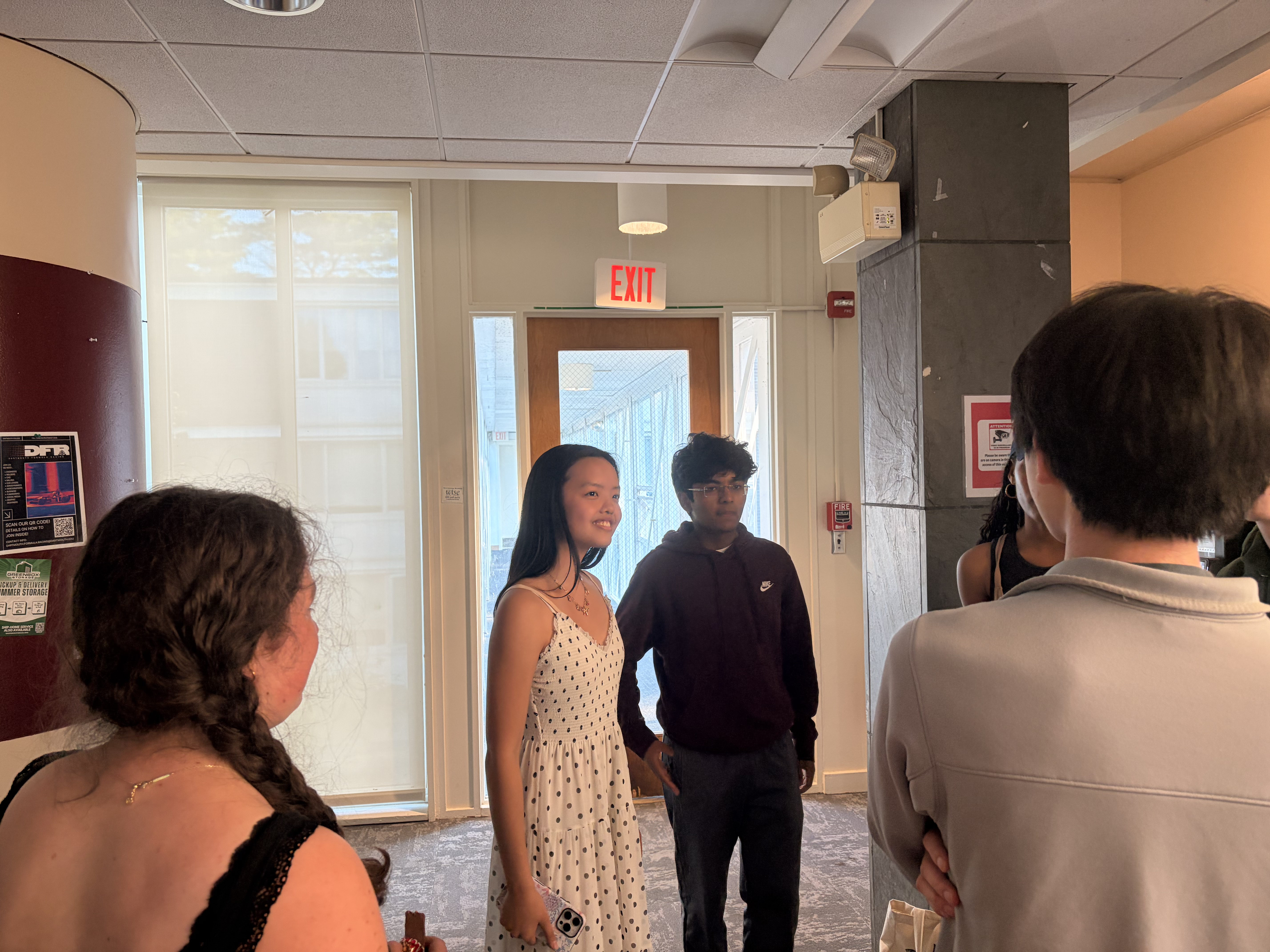 A conversation at a debate camp